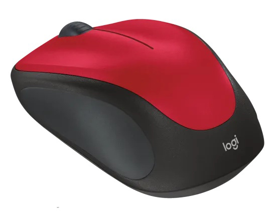 ワイヤレスマウス レッド