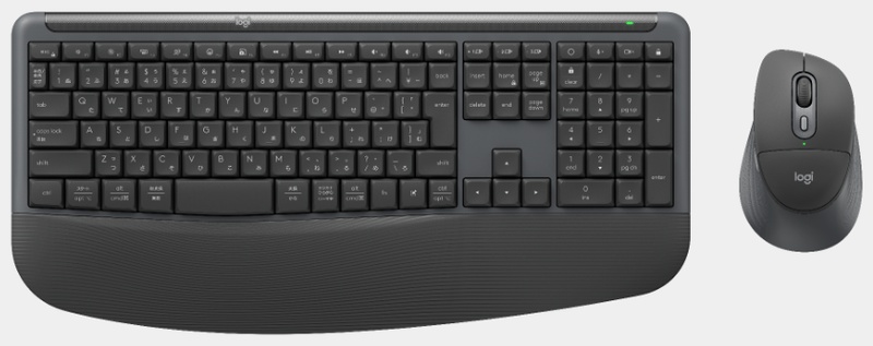 Signature Comfort Plus ワイヤレスコンボ MK880 グラファイト