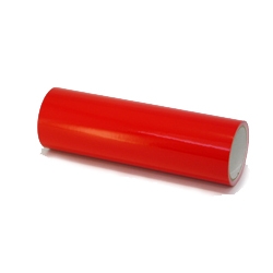 カッティングマシン用塩ビシート（光沢タイプ） 305mm×10m 赤