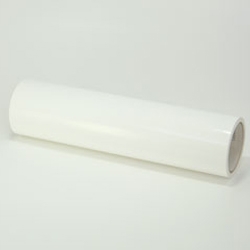 カッティングマシン用塩ビシート（光沢タイプ） 380mm×10m 白