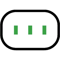 ロボット走行用楕円コース（A1）