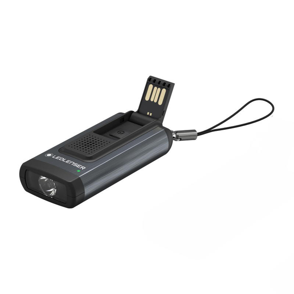 レッドレンザー K6R Safety Gray LEDキーライト 充電式 光束400lm 照射距離80m 点灯時間8h