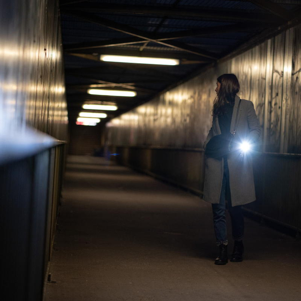 レッドレンザー K6R Safety Gray LEDキーライト 充電式 光束400lm 照射距離80m 点灯時間8h