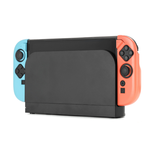 PITA FULL COVER GRIP CASE for SWITCH 2[TM] Neon ドック使用時