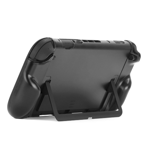PITA FULL COVER GRIP CASE for SWITCH 2[TM] Smoke 背面とスタンド使用時