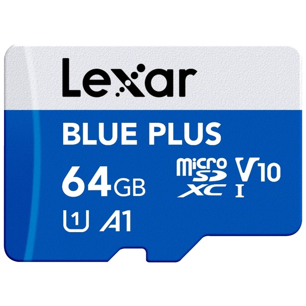 microSDXCカード BLUE PLUS Series 64GB