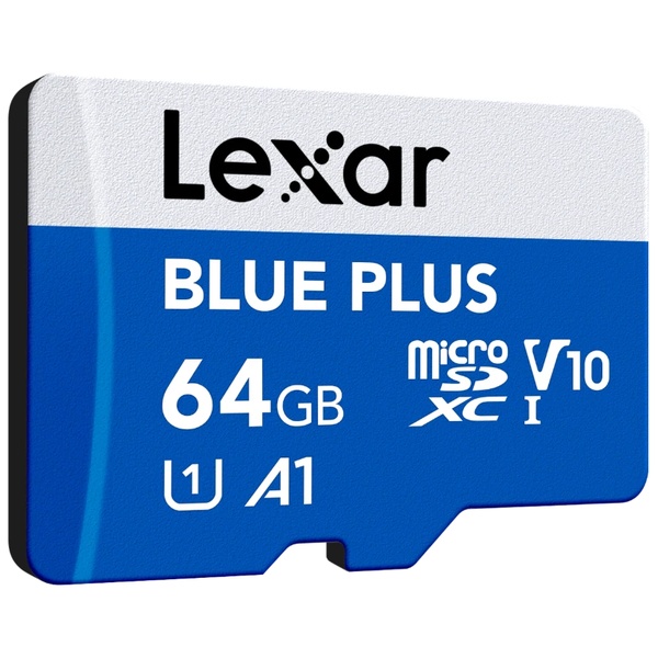 microSDXCカード BLUE PLUS Series 64GB