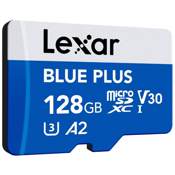 microSDXCカード BLUE PLUS Series 128GB