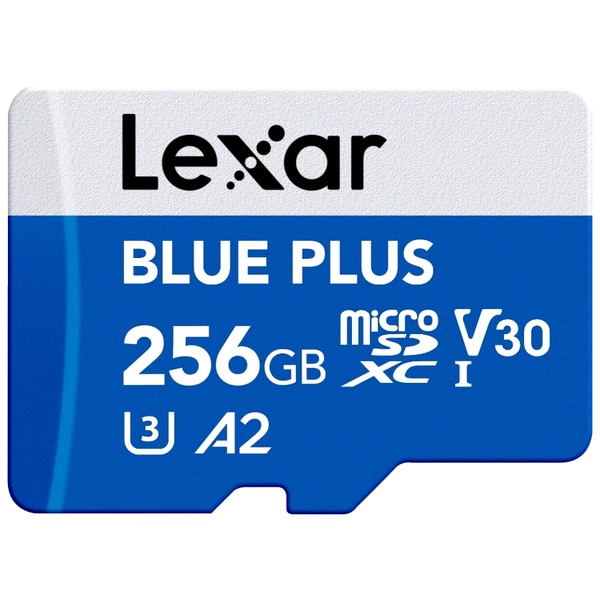microSDXCカード BLUE PLUS Series 256GB