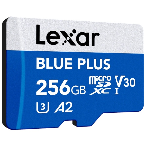microSDXCカード BLUE PLUS Series 256GB