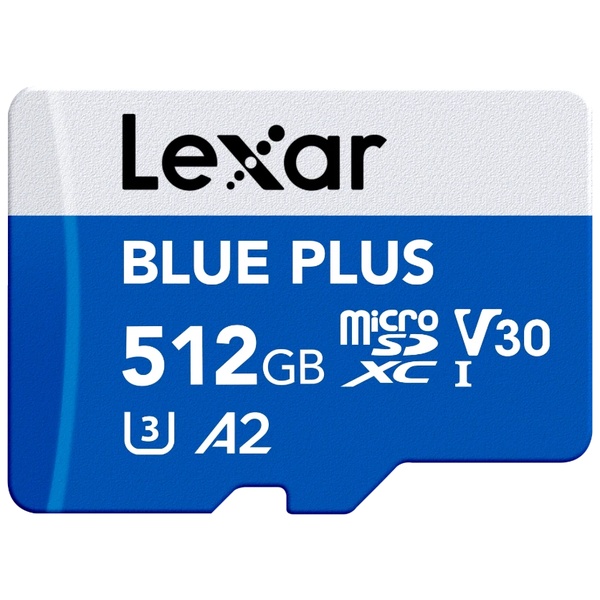 microSDXCカード BLUE PLUS Series 512GB