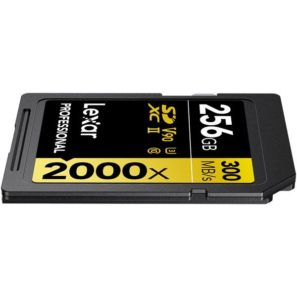 SDXCカード 256GB 2000x UHS-II U3 V90