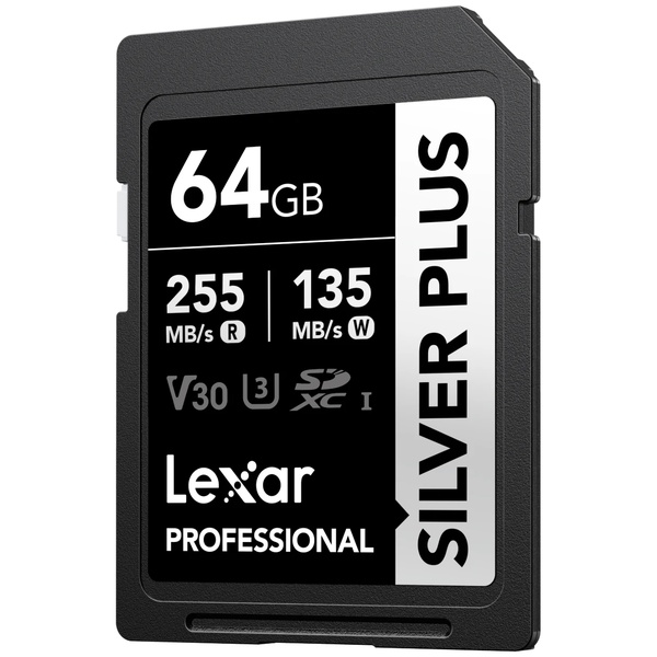 SDXCカード SILVER PLUS Series 64GB