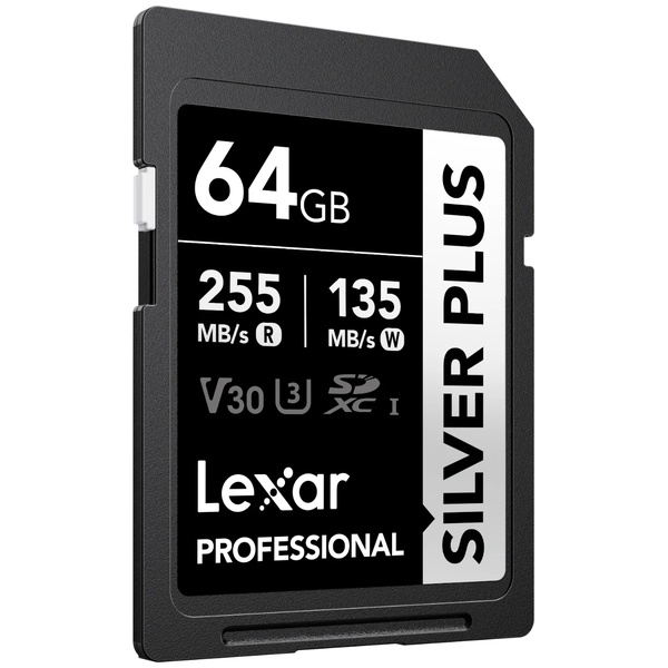 SDXCカード SILVER PLUS Series 64GB