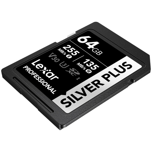 SDXCカード SILVER PLUS Series 64GB
