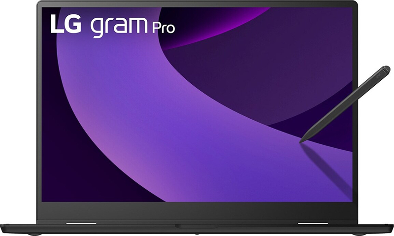 ノートPC LG gram Pro 2in1 16 (Core Ultra7 255H/16GB/SSD・1TB/ODDなし/Win11Home/OFなし/16型/タッチパネル/スタイラスペン/IPS/1399g/最大21H/オブシディアンブラック)