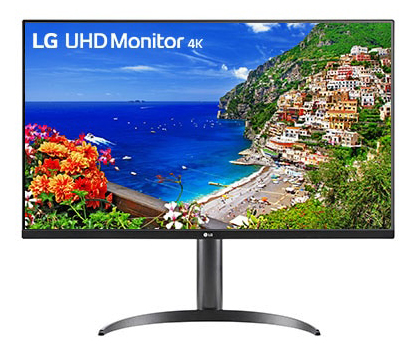 液晶ディスプレイ 31.5型/3840×2160/HDMI、DisplayPort/ブラック/スピーカー：あり/HDR10