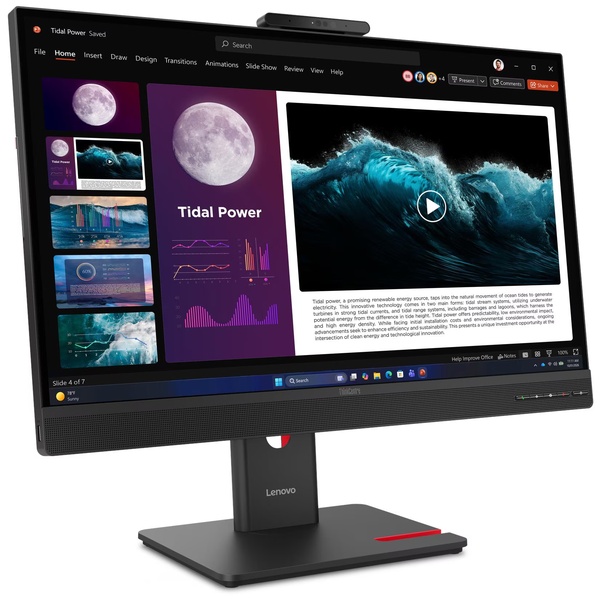 ThinkCentre Tiny-in-One 27 Gen 6 (タッチ非対応モデル) (27.0型/2560×1440/HDMI、DisplayPort/黒/スピーカー：あり)