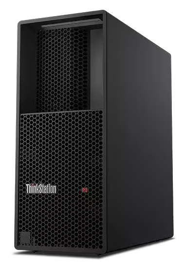 ThinkStation P3 Tower (Core i3-14100/8GB/SSD・512GB/ODDなし/Win11 Pro/Officeなし/CPU内蔵)