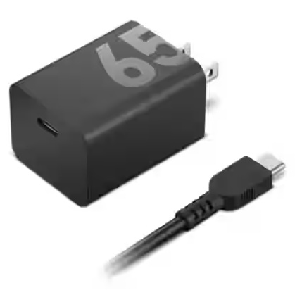 Lenovo 65W USB Type-C Nano GaN ACアダプター(容積49cc)