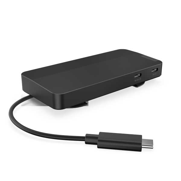 Lenovo USB Type-C デュアルディスプレイ トラベルドック(ACアダプターあり)
