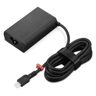 Lenovo 65W USB Type-C スリム GaN ACアダプター(容積80cc)