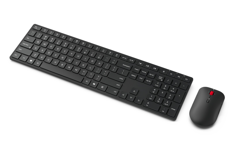 Lenovo ワイヤレス マルチモードプロ キーボード&マウス 6000 - 英語