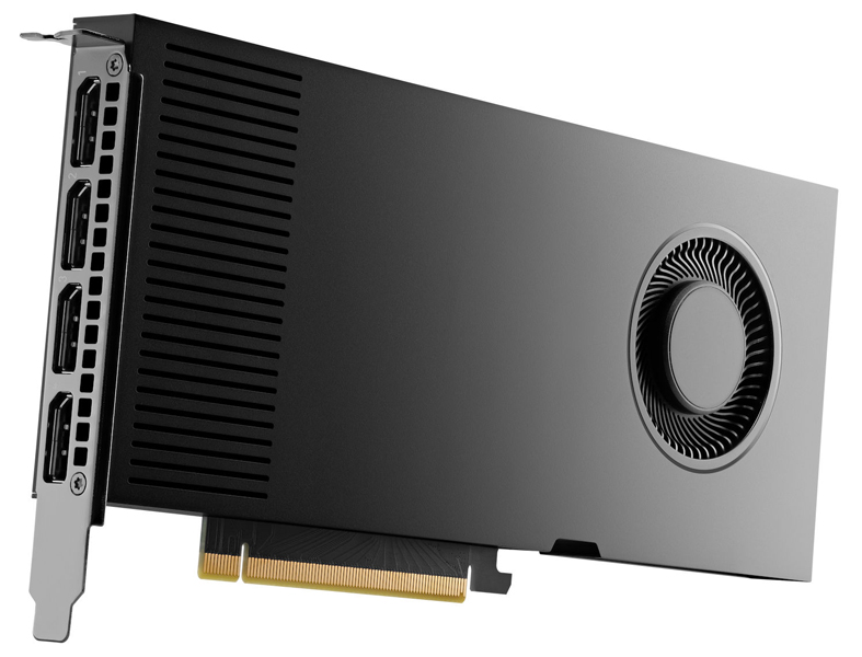 NVIDIA RTX4000 Ada 20GB PCIe GPU(アクティブ冷却)
