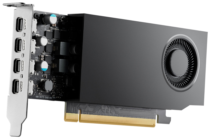 NVIDIA RTX A400 4GB PCIe GPU(アクティブ冷却)