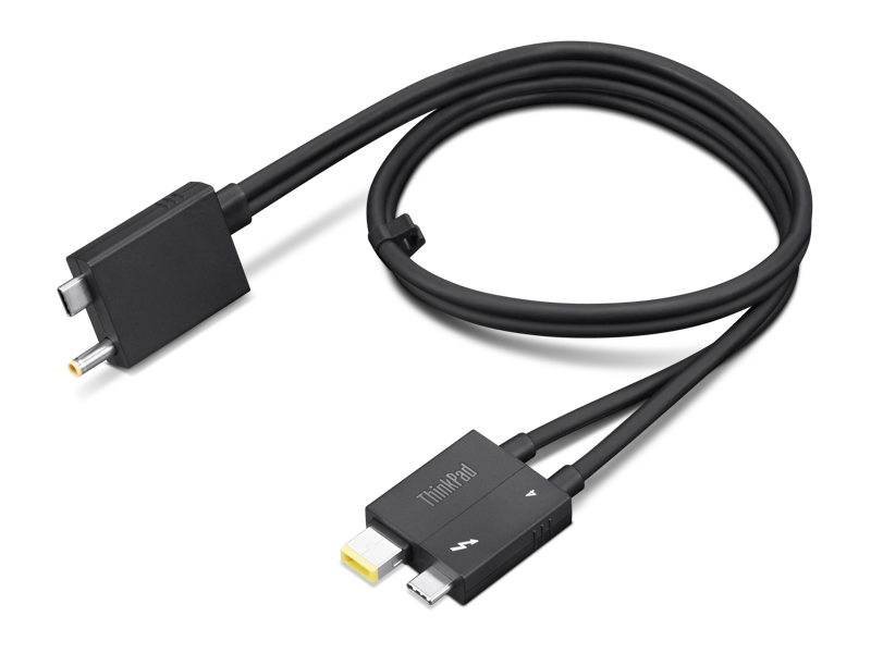 ThinkPad Tunderbolt 4 WorkStation ドック用スプリットケーブル