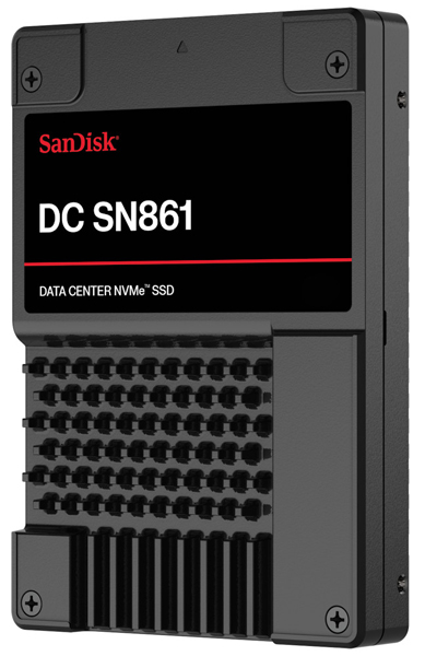 TS 2.5型 U.2 SN861 3.84TB NVMe RI HS SSD
