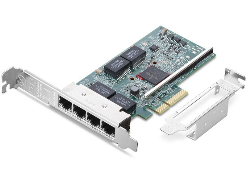 ThinkStation Broadcom BCM5719-4P 4 ポート搭載イーサネット拡張アダプター