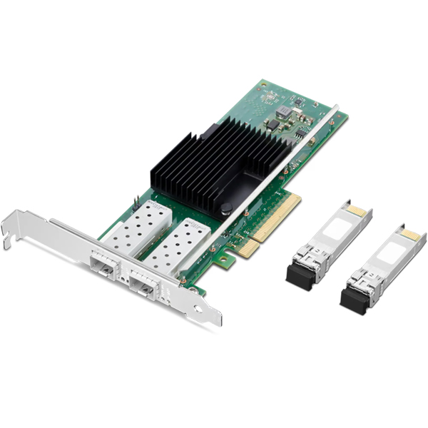 ThinkStation インテル X710-DA2 10Gb デュアルポート SFP+ イーサネット アダプター