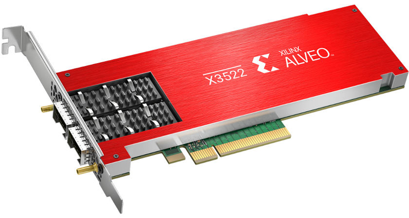 AMD X3522 10/25GbE DSFP28 2PPCIeAdp(低遅延)