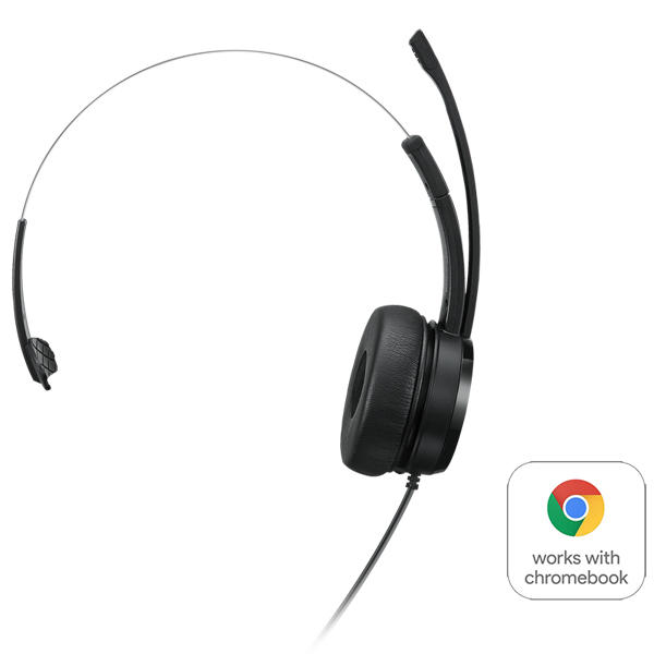 Lenovo 100 USBモノラルヘッドセット