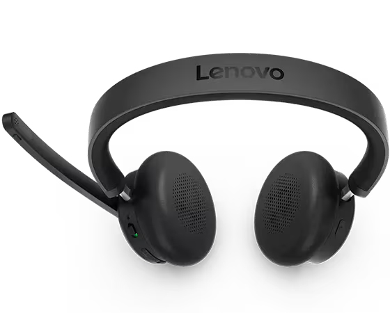 Lenovo Dual-Mode ワイヤレス アクティブノイズキャンセリング ヘッドセット 6550(USB Type-C レシーバー同梱)