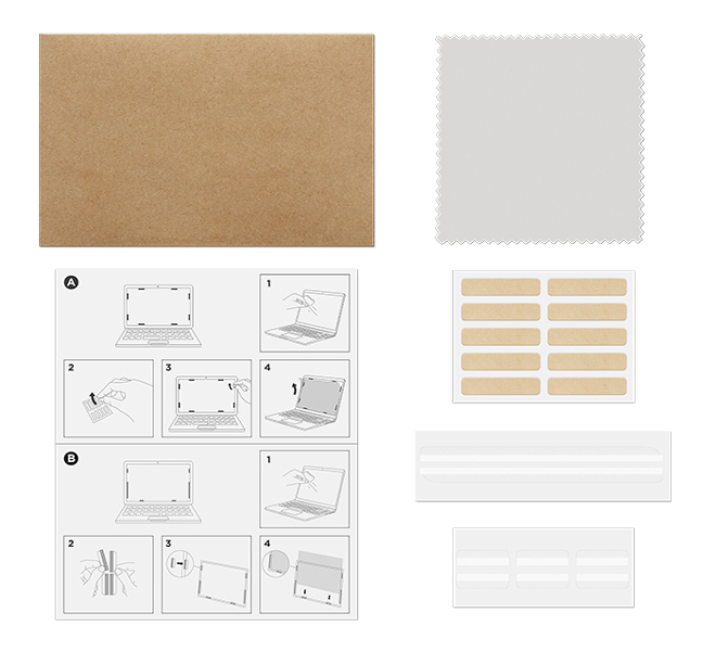 Lenovo 13.3インチ Premium Clarity プライバシーフィルター(ThinkPad X13 Gen 2)