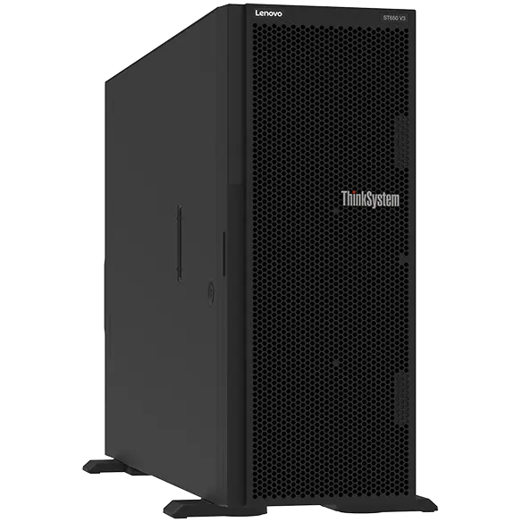 ThinkSystem ST650 V3(HS 3.5)/XeonSilver4509Y(8) 2.60GHz-4400MHz×1/PC5-38400 32.0GB(32×1)(Chipkill)/RAID-940-8i-4GB/POW(750W×1)/OSなし/3年保証9x5(CRU-NBD)