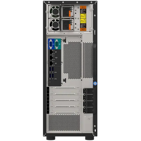 ThinkSystem ST250 V3(HS 2.5)/XeonE-2414(4) 2.60GHz-4800MHz×1/PC5-38400 16.0GB(16×1)/HS SAS 10K 4.8TB(1.2×4)/DVD-RW/RAID-940-8i-4GB/Quad-1Gb-Ether×1/POW(800W
