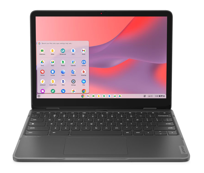 【GIGA】【取扱可否については仕入先へ確認ください】Lenovo 500e Yoga Chromebook Gen 4 (N100/4GB/eMMC・64GB/ODDなし/ChromeOS/Officeなし/12.2型ワイド)