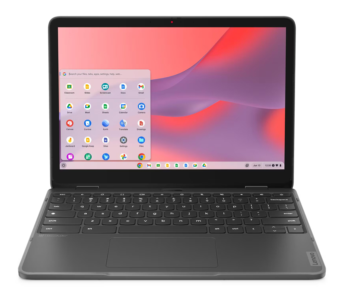 【GIGA】【取扱可否については仕入先へ確認ください】Lenovo 500e Yoga Chromebook Gen 4 (N100/4GB/eMMC・64GB/ODDなし/ChromeOS/Officeなし/12.2型ワイド)