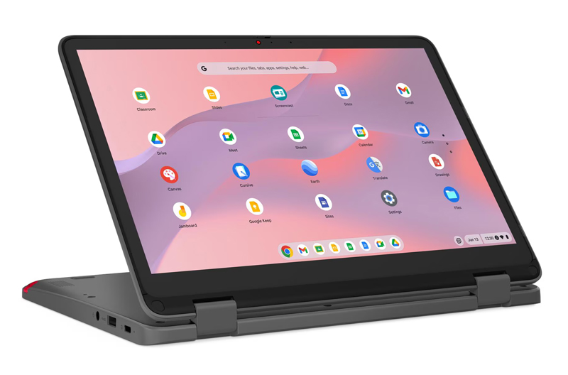 【GIGA】【取扱可否については仕入先へ確認ください】Lenovo 500e Yoga Chromebook Gen 4 (N100/4GB/eMMC・64GB/ODDなし/ChromeOS/Officeなし/12.2型ワイド)