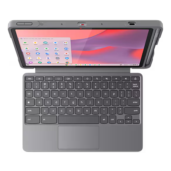 【GIGA】Lenovo Chromebook Duet EDU G2 (Kompanio 838/4GB/eMMC・64GB/ChromeOS/10.95型/SIMスロット：なし/WiFi/ルナグレー/WWANなし）