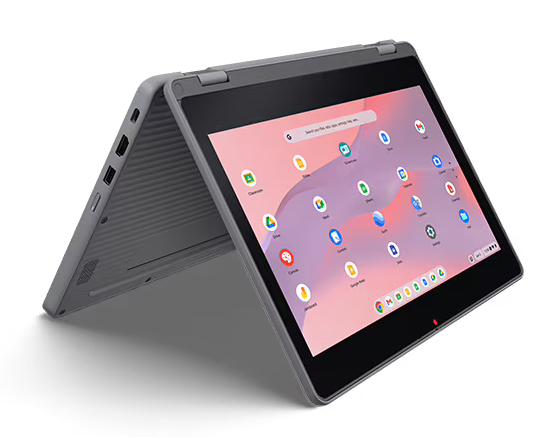 【GIGA】Lenovo Chrome 500e 2-in-1 Gen 5 (MediaTek Kompanio 540/8GB/その他・64GB/ODDなし/ChromeOS/Officeなし/11.6型ワイド)