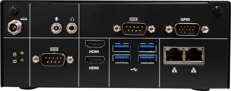 Mini-BOX型コントローラ LB-JB18/Mシリーズ/SSD搭載 (Core i3-8100T/8GB/SSD・240GB/光学ドライブなし/Windows 10 IoT Enterprise 2019 LTSC)