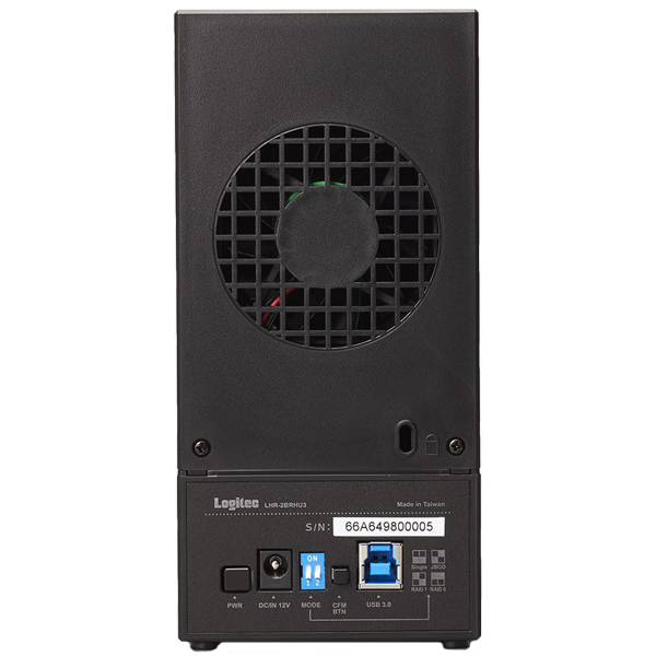 HDDケース/2Bay/USB3.0/RAID機能搭載/ソフト付