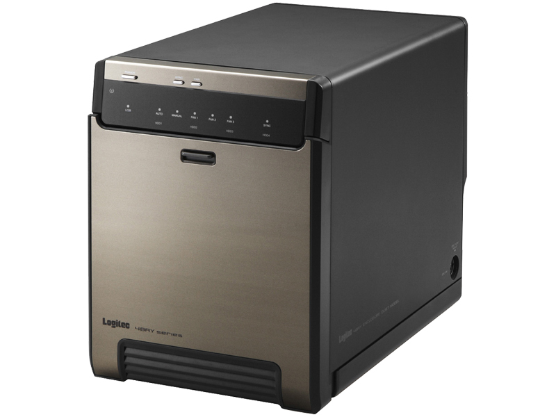 USB3.1(Gen2)対応4bayHDDケース/ブラック