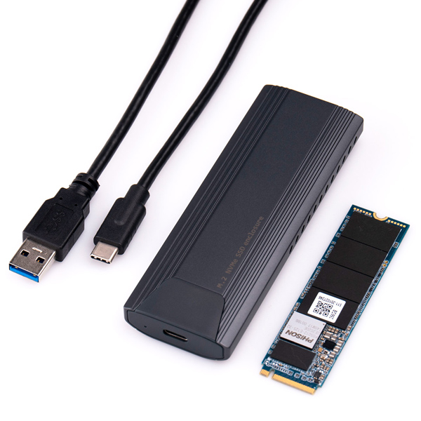 USB3.2(Gen2)対応M.2 NVMe SSDケース