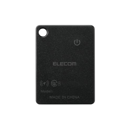 スマートトラッカー/タグ型/IP68設計/iOS対応/最大5年使い切りタイプ/ブラック