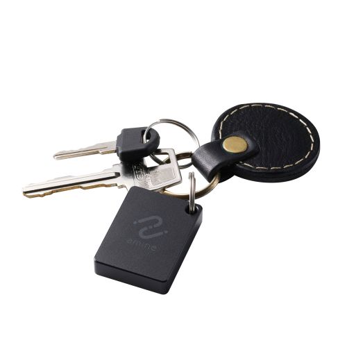 スマートトラッカー/タグ型/IP68設計/iOS対応/最大5年使い切りタイプ/ブラック